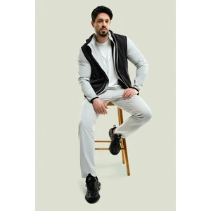 Erkek Taş Relaxed Fit Beli Lastikli Bağcıklı Fermuar Cepli Su İtici Bi Stretch Pantolon A41Y3235