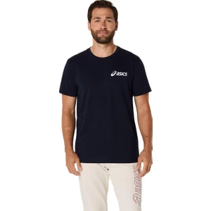 Asics Chest Logo Ss Tee Erkek Siyah Kısa Kollu Tshirt 2031E659-402