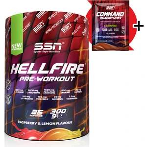 SSN Sports Style Nutrition Hellfire 300 gr Ahududu Limon Pre Workout