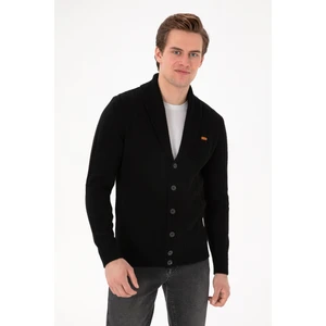 U.S. Polo Assn. Erkek Siyah Hırka (Triko) 50297061-VR046