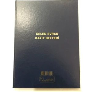 Gelen Evrak Kayıt Defteri