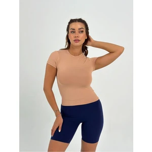 Fitted/vücuda Oturan Crop T-Shirt