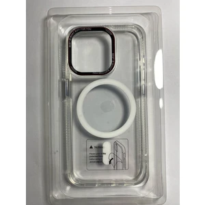 iPhone 15 Pro Uyumlu Kamera Lens Hoparlör Korumalı Magsafe Transparan Rex Cover Silikon Kılıf