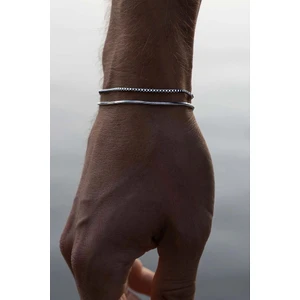 Ricco Jewellery 925 Ayar Gümüş Old Money İtalyan Yılan Bileklik • Made In Italy