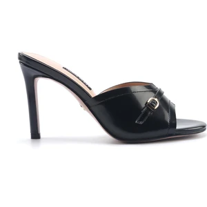 Nine West Letıcıa 5fx Siyah Kadın Topuklu Terlik