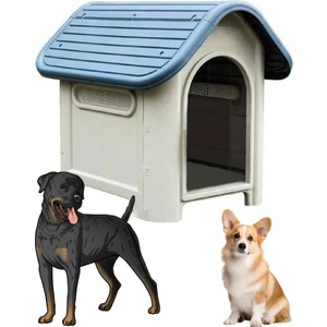 AKAN MARKETİNG Plastik Köpek Kulübesi 85X71X66 cm