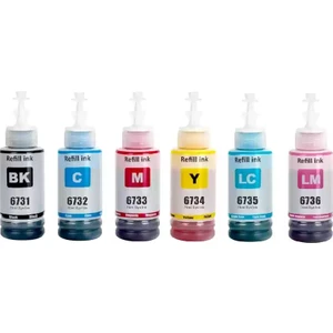 Epson L800/ L805/ L850/ L1800 Muadil Mürekkep Seti 6 lı paket