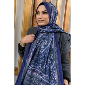 Hanzade Eşarp Etnik Desen Soft Şal