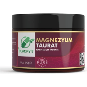 Magnezyum Taurat 100 gr Saf Magnesuım Taurate