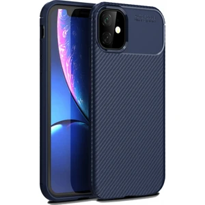 iPhone 11 Kılıf Focus Carbon Desen Silikon Kapak