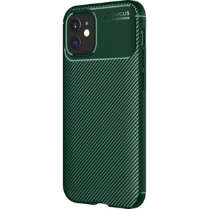iPhone 11 Kılıf Focus Carbon Desen Silikon Kapak