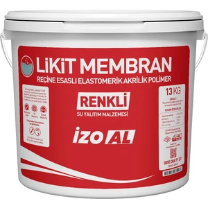İZOAL 13 KG Yeşil Elastomerik Reçine Esaslı ve UV Dayanımlı Likit Membran