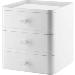 Hesaplı Kasa 3 Çekmeceli Takı ve Makyaj Kutusu 20 x 20 x 24 cm