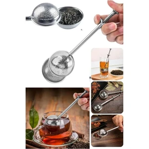 Paslanmaz Çelik Çay Makinesi Mini Çay Süzgeci