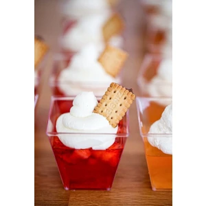 Sunumluk & Çerezlik & Hediyelik 120CC Mika Kase (12 Adet)