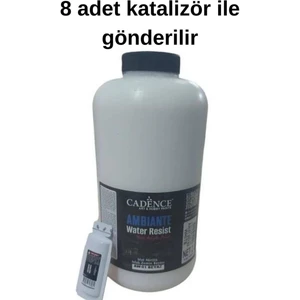Ambiente Suya Dayanıklı Boya AW01 Beyaz 2000ML+80ML Katalizör