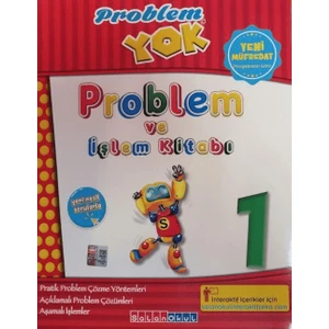 Salan Yayınları   (Sınıf: 1) Problemler ve İşlem Kitabı