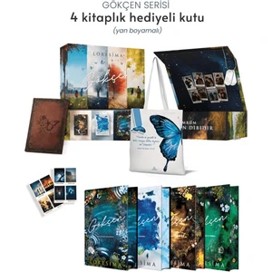 Gökçen Serisi – Loresima 4 Kitaplık Hediyeli Kutu  Ciltli Edebiyat Seti 2192 Sayfa 