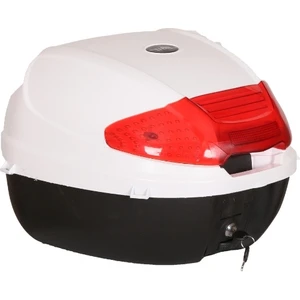 Tien 35 Litre Motosiklet Çantası - Beyaz (Sırt Dayama Pedi Dahil)