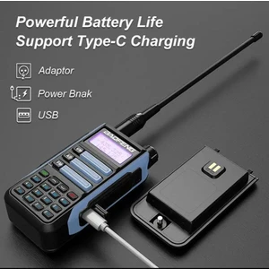 Uv-16 Pro V2 (V2 Versiyon) Mavi Telsiz