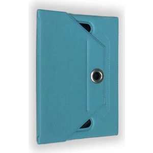 Piyasa Sepeti Samsung Galaxy Tab A SM T580 Universal Dönerli Standlı Tablet Kılıfı Turkuaz