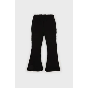 Kız Bebek Beli Lastikli İspanyol Paça Tayt D6238A524WN