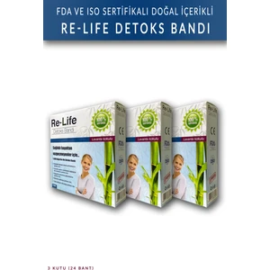 Detoks Ayak Bandı 3 Kutu (24 Bant)