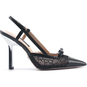Nine West ELISABETH 5FX Siyah Kadın Topuklu Sandalet