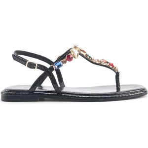 Nine West Orane  5fx Siyah Kadın Düz Sandalet