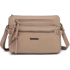 Yıkama Deri Askılı Kadın Postacı Çantası 21K Barcelona 1920