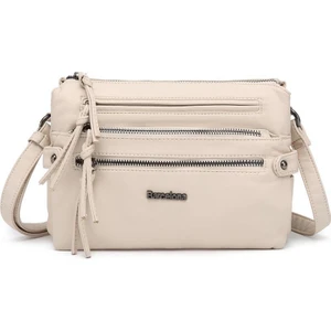 Yıkama Deri Askılı Kadın Postacı Çantası 21K Barcelona 1920