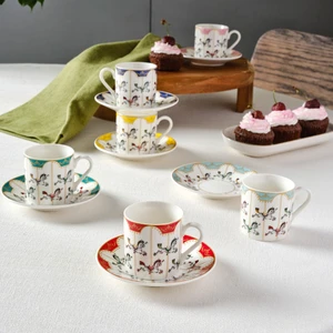 Atlı Karınca 6 Kişilik Kahve Fincanı 80 ml