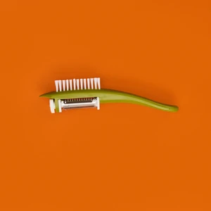 Fırçalı Soyacak - Yeşil - 10 cm