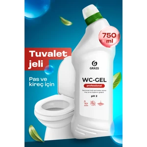 Wc-Gel Professional Tuvalet Temizleyici ve Ağır Kirler Için Klozet Temizlik Ürünü 750 ml