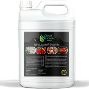 Plant Home Power Mix Aminoasit İçeren Sıvı Organik Gübre – 5 Litre | Hobi Bahçeleri, Süs Bitkileri ve Organik Tarım İçin