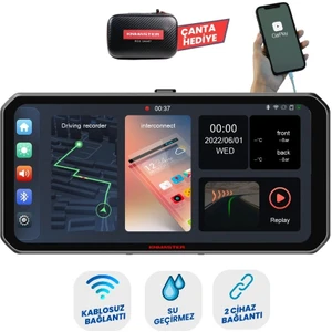 Motoplay 1000 – 6.25” Kablosuz Carplay & Android Auto Destekli Motosiklet Multimedya Ekranı