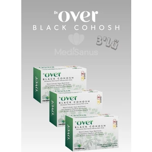 Dr. Over 3'lü Black Cohosh Takviye Edici Gıda 30 Gece - 30 Gündüz 60 Kapsül