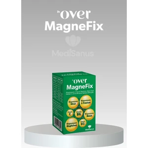 Magnefix 60 Tablet Magnezyum, L-Treonat, Bisglisinat, Malat, Sitrat, Vit C, D3 ve B6 Gıda Takviyesi