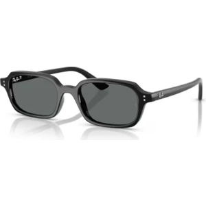 Rb 4455 667781 49 Polarize Zuri Unisex Yastık Siyah Kemik Güneş Gözlüğü