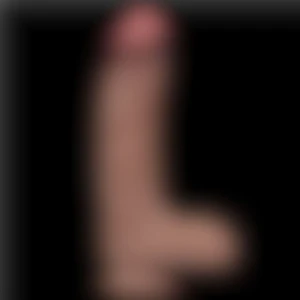 Agor Shop 21,5 cm Dual Layered Silicone Cock Çift Katmanlı Slikon Dildo