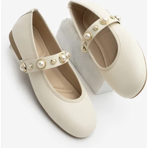 Kadın Incili Bantlı Babet Vesma