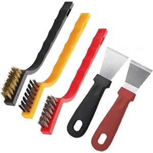 Çok Fonksiyonlu Mutfak Ocağı Temizleme Fırçası Seti 5 Adet / Takım (Yurt Dışından)