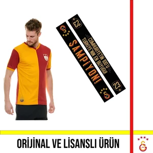 Lisanslı Fan Metin Oktay Forma ve 23 Şampiyonluk Şal Atkı