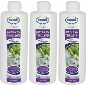 Banyo Wc Temizleyici 3 Adet X 1000 ml.