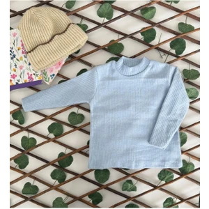 Pamuklu Yumoş Yarım Balıkçı Yaka Fitilli Kışlık Çocuk Badi Kız Çocuk Badi Kışlık Erkek Çocuk Body