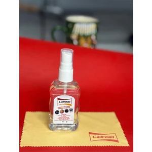 Gözlük Camı Temizleme Solüsyonu 50ML ve Ufak Boy Silme Bezi (Lionsa 50ML Bez)