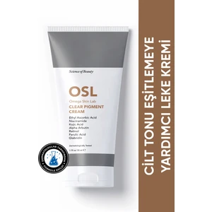 OSL Omega Skin Laboratories - Ciltte Oluşan Lekelere Karşı Leke Kremi - Clear Pigment Cream 50ml