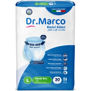 Dr Marco  Yetişkin Emici Külot Hasta Bezi  30 Adet