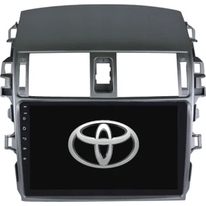 Toyota Corolla - Araç Multimedya Ekran - 4gb 64GB - Büyük - Gri - 2007 - 2013 - 9 Inch - Myway - Red