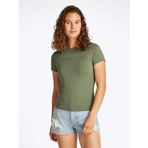 Tommy Hilfiger Tjw Slım Tonal Lınear Tee Ext